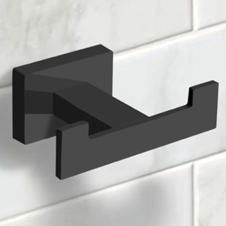 Bathroom Hook Bathroom Hook, Modern, Matte Black Nameeks NCB56